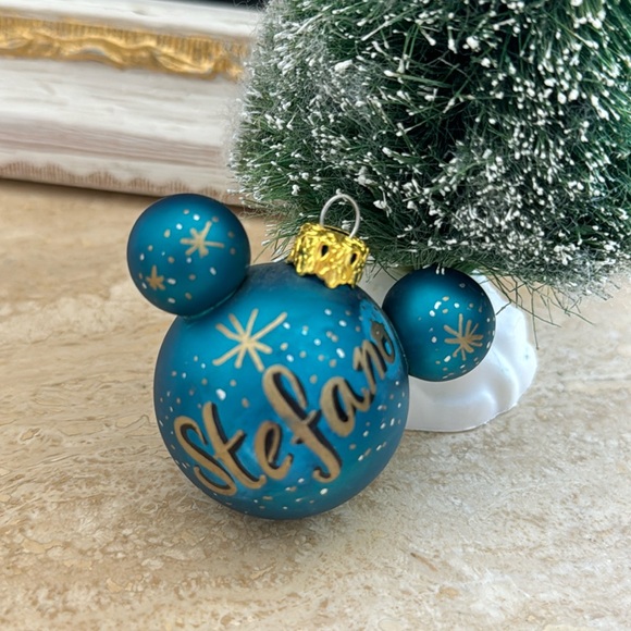 Disney Mickey Mouse Ornament “Stefano” - Picture 1 of 5